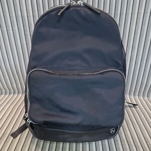 Mercedes-Benz HERFEST Black Nylon Backpack Laptop Bag